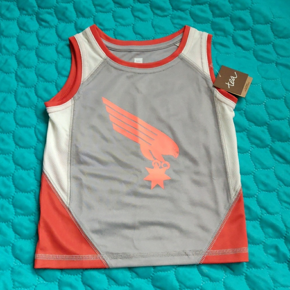 Tea Collection boy summer vest Size 2